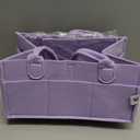 Mr. Pen- Baby Diaper Caddy Organizer, lavender dream, Baby Caddy Organizer with Handle, Compact Size, Collapsible & Portable (1 Pack, Regular)