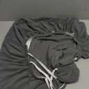 Couch Cushion Covers, Sectional Sofa Shape,Washable Chaise Lounge Cover with Elastic Bottom (1 Piece , Grey), 23 x 22