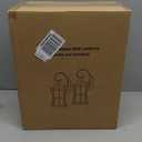 2 Packs Outdoor Wall Light - Modern Black Exterior Light Fixture Waterproof Porch Sconces Wall Mounted Lighting, Anti-Rust Rustic Wall Sconce for House Garage, Doorway, Front Door Entryway, E26 (Sensor-Free-Black)