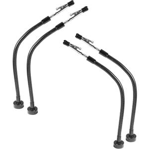 Auniwaig Magnetic Helping Hands Soldering, Third Hand Tools for Soldering, Flexible Gooseneck Metal Arms for Electronics Soldering Jewelry Art Crafts Hobby with Adjustable Alligator Clips, 4pcs