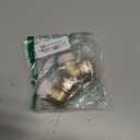 2pcs Brass Pipe Fitting 90 Degree Elbow 1" NPT Male to 1" NPT Female Pipe Fittings
