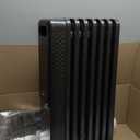 Dreo Oil Filled Radiator, Electric Radiant Heaters for indoor use Large Room with Remote Control, Child Lock, 4 Modes, Overheat & Tip-Over Protection, 24h Timer, Digital Thermostat, Quiet, 1500W (Space Grey)