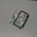 Miak MA27193i16PL iPhone 16 Plus Case, Lens Guard, Integrated MagSafe Compatible Clear Case [Camera Lens Protection, Aluminum Alloy Camera Frame Button, Shock Absorption, Air Cushion, Shockproof, (Black)