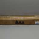 5ft Artificial Pencil Christmas Tree with Lights Slim Flocked Tall Skinny Christmas Tree Snow Flocked Pine Slim for Home Office Holiday Decoration(Snowy,5 ft)