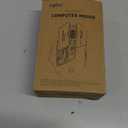 INPHIC A9 Explorer Wireless Mouse for Laptop, 2.4G/Bluetooth 5.0, RGB Lighting, 2400 DPI, Visible Battery, Type-C Charging