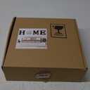 Farmhouse Home Signs with Windmill Clock Wall Decor Rustic Home Letters Wall Art for Living Room Kitchen Entryway Dining Room Bedroom (Black)