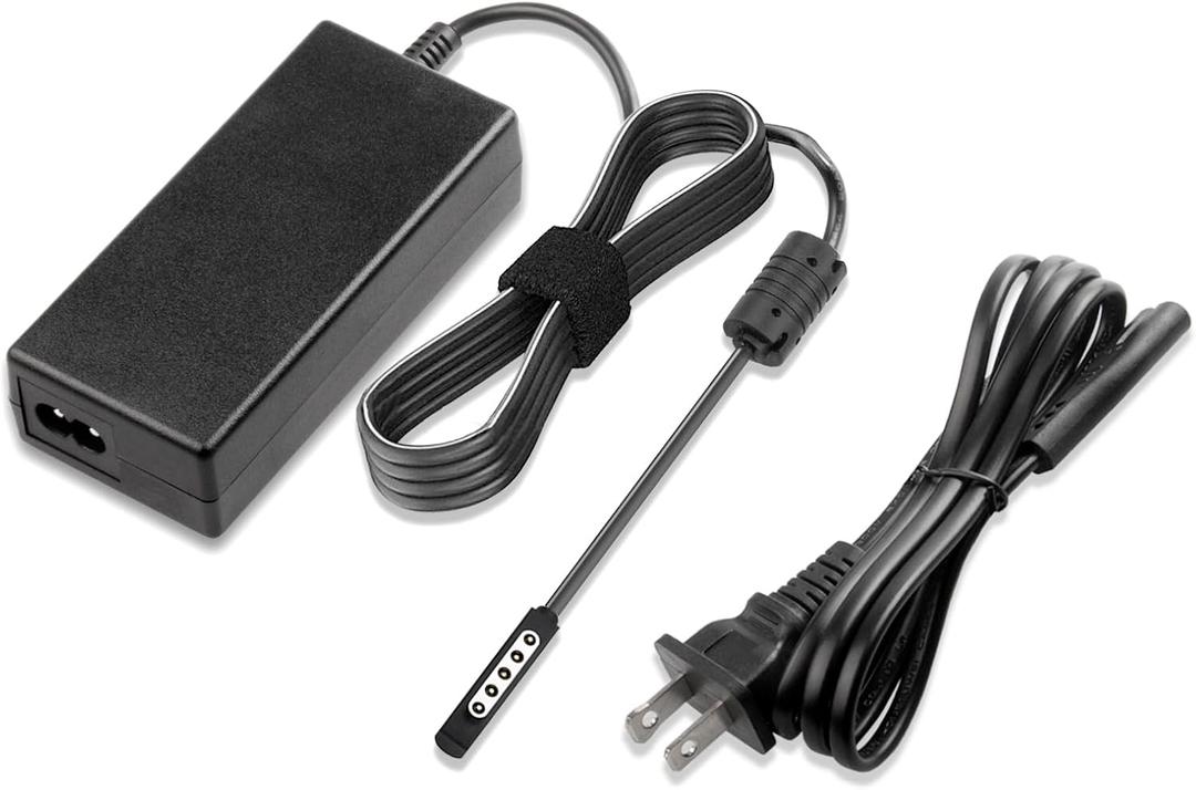 Surface Pro 1 Pro 2 Pro RT Charger, Surface Power Supply Adapter 43W 12V 3.58A Charger Power Cord fit Microsoft Surface Pro 1, Surface Pro 2, Surface RT, 1512 1536 1601 i5 i7 Tablet -Futurebatt