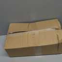 Artificial Topiary Ball Trees with Ground Spikes UV Resistant Faux Greenery Shrubs Fake Shrubs for Outdoors, Realistic Faux Plants Bushes for Garden Porch Yard Patio Decor (Orange Fern)