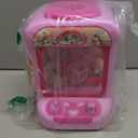 Marlrin Claw Machine for Kids, Mini Vending Machine Girls Unicorn Toys, Candy Grabber Prize Dispenser with Sound & 20 Mini Plush Toys, Electronic Arcade Game Indoor Toy for Home Party Birthday Gifts