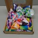 20 Colors 6Inch Large Big Hair Bows Grosgrain Ribbon Rainbow Alligator Clips Unicorn Hair Accessories For Baby Girls Toddlers Kids Children Teens Multi-colored