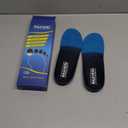 Plantar Fasciitis Insoles for Men Women - Orthotics Inserts, Shoe Insoles Arch Support Flat Feet Inserts Work Boot Insoles for Standing All Day (Mens 9-9 1/2 | Womens 11-11 1/2) (Blue)