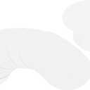 PATIKIL 2inch Circle Card Stock, 50Pcs Round Shape Cutouts Paper Thick Cardstock Coaster for DIY Craft Projects Classroom Bulletin Board Decor, White