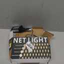 OYCBUZO 360LED Net Lights, 21ft x 5ft Connectable Christmas Outdoor Mesh Lights with Timer & 8 Lighting Modes, Waterproof String Light Plug in for Xmas Tree Bushes Garden Holiday Party - Warm White