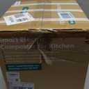 Electric Kitchen Composter, 3L Indoor Smart Compost Bin Countertop Food Waste Compost Machine, 4-6H Fast Compact Food Recycler with Low Noise, Odorless, Auto-Clean, White