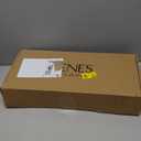 KENES Modern Polished Chrome 10-Inch Shower Head and Handle Set, Square Shower Faucet Set Bathroom Rainfall Shower System, KE-6024B-5 (Shower Valve Included)