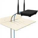 Steel Floating Shelves for Wall,Small Wall ShelfSuitable for Bedroom, Living Room, Bathroom, Kitchen, Office (Warm White, 11.81x8.46 in)