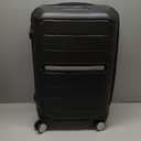 Samsonite Freeform Hardside Carry-On Luggage with Spinner Wheels - Hardshell Suitcase - TSA, Airline-Approved - Expandable Hard Shell, Smooth Rolling Wheels for Lightweight Travel  Black