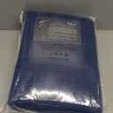 KEQIAOSUOCAI 100 Blackout Navy Blue Curtains for Bedroom 84 Inches Long - Thermal Insulated Rod Pocket Curtains for Living Room-Noise Reduce & Energy Saving Double Layer Curtains 2 Panel