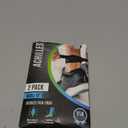 Ankle Brace for Women & Men, Achilles Tendonitis Brace, Ankle Tendonitis Relief, Ankle Support (Small, 2 Straps) (Black)