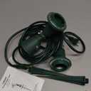 EDISHINE Dusk to Dawn 120V Outdoor Spotlight, Waterproof LED Outdoor Flood Stake Lights, E26 Base, Max 150W PAR38 Bulb (Not Included), 6FT Cord, 90 Adjustable Head, 2 Pack