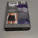 New Balance Men's Ultra Smooth Microfiber Lightweight Breathable Performance Boxer Brief Underwear (4 Pack) (S)