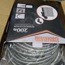 Rcfunkid Garden Hose 200FT No-Kink Metal Hose With 10 Function Nozzle Tough