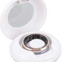 Fitness Tracker Smart Ring for Men & Women, Health Tracker with Calorie Tracking Montor, Step Counter for Walking, Anillo Inteligente para Hombre for Gift (Silver and Gold)