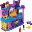 Fisher-Price Imaginext DC Super Friends Preschool Toy Batgirl Hero Hideout Playset with 2 Figures & 5 Accessories for Kids Ages 3+ Years