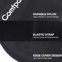 Ankle Ice Pack Wrap Heel Ice Pack for Pain Relief, Hot Cold Therapy Cold Pack for Plantar Fasciitis, Achilles Tendonitis, Ankle Sprain, Foot Pain, 2Packs