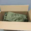 Dchola Olive Green Velvet Curtains for Bedroom Window, Super Soft Vintage Luxury Heavy Drapes, Room Darkening Rod Pocket Curtain for Living Room, W52 by L84 inches, 4 Panels