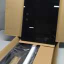 Universal TV Stand for 27-75 inch TVs Swivel +/-35 Height Adjustable Table Top TV Base Max VESA 400x400mm,Holds up to 77 lbs Black