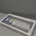 Wireless Keyboard and Mouse Combo - 9 Backlit Effects, Wrist Rest, Double-Shot Keycaps, Metal Panel, Long-Lasting Rechargeable, 2.4G Keyboard Mouse Set for Windows Mac PC Laptop  Sablute (Purple)