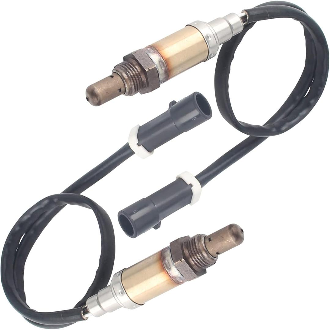 15716 234-4071 O2 Oxygen Sensor Air Fuel Ratio Upstream Downstream Compatible for Expedition Explorer F-150 Mustang Econoline Ranger Taurus Thunderbird 2Pcs