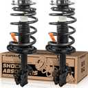 KUIPERAUTO Pair Front Complete Strut Spring Coil 272308 272307 Compatible for 2007-2012 Lexus ES350,2006-2012 Toyota Avalon,2007-2011 Toyota Camry Springs Shock Absorber