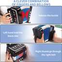 Horse Kids Accordion, 10 Keys Button Control Kid Accordions Musical Instruments for Child Children Toddlers Beginners Accordian Lightweight 7 key 3 Bass Mini Acorden Toy Acordeones Para Mios Black
