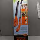 BLACK+DECKER 20V MAX Weed Eater, Edger and Sweeper Combo, Includes 2 Batteries and Charger, Cordless Electric Weed Wacker and 130 Mph Hard Surface Leaf Blower, 10 in. (LCC222)