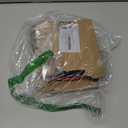 Men's Visor with Hair Fake Hairs Visor Hat with Hair for Men Funny Spiked Sun Hats Novelty Baseball Wig Caps Birthday Gift (0, Flame Khaki)