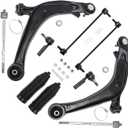 10pcs Front Suspension Kit Lower Control Arm