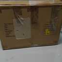 VASICAR Storage Unit with 5 Drawers, Fabric Nightstand, Clothes Organizer, Craft Storage Chest, Small Pattern Dresser for Bedroom, Living Room, Closet, Entryway, Hallway, Nursery, Dorm-Wood Top