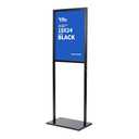 YIYO Sign holder floor stand, sign holder stand heavy Duty Pedestal poster stand for display,18×24 inch slide-in double sided poster sign holder floor standing Display Advertising (18×24)