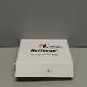 70s Disco Wigs for Men - Brown Curly 80s Mullet Wig for Halloween Costume Party Male Afro Funny Wigs with Glasses Necklace and Mustache (Brown)