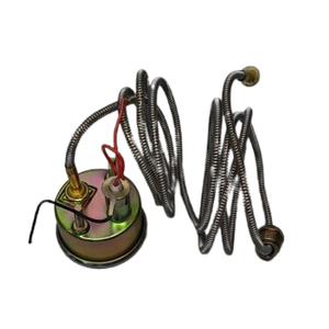 Water Temperature Gauge With 1.8 M Cable 50-140°C 130-280°F Range Metal Mechanical Thermometer For Cars Trucks Ships