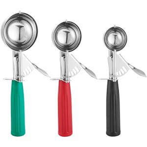 Saebye Cookie Scoop Set, Ice Cream Scoop Set, Cookie Scoops for Baking, Multiple Size LargeMediumSmall Size Disher, Professional 18/8 Stainless Steel Cupcake Scoop
