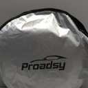 Proadsy Windshield Sun Shade for Mazda CX-50 2023 2024 2025 2026 Custom Fit Mazda CX50 SUV Foldable Front Sunshade Protector Blocks UV Rays Keep Car Cooler