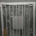 29"-45" Baby Gate, No Drilling Auto Close Dog Gate Indoor, White