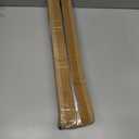 AmazerBath Nickel Spring Tension Shower Curtain Rod 31-75 Inches, 1 Inch Diameter Heavy Duty Tension Rod Rust Proof Bathroom Curtain Rod, Adjustable No Drill Easy Segmented Installation