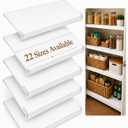 Wire Shelf Covers for Pantry Wire Rack Covers for Shelves 26" Wx16 D-5PCS