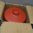 Divided Serving Tray with 5 Deep Compartments & Flip Lid  11 Rotating Fruit & Veggie Platter, 2-Tier Lazy Susan Snack Tray,BPA-Free Party Tray for Chips, Toppings, Appetizers & Holiday Hosting