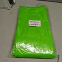 10 Pack Premium Disposable Plastic Tablecloth 84" Round Table Cover for Birthdays Weddings Christmas Anniversary Buffet Table (Lime Green)