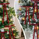 24 Pcs Christmas Velvet Bows, 16 x 6 Inch Velvet Christmas Wreath Bows Rustic Crafts for Xmas Home Decor Wedding (24 Pcs Wine Red, 16" x 6", Width of 1")